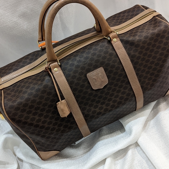 Celine Macadam Travel Luggage Bag - Vintage - Picture 5 of 6